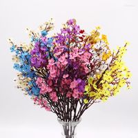 Decorative Flowers Cherry Blossoms Artificial Branch Gypsoph...