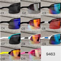 Erkekler ve Kadınlar İçin Spor Güneş Gözlüğü Bisiklet Gözlükleri Tek Parça Renkli Ayna Lensleri UV400 Kayak Gözü