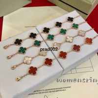 Fashion V brand clover designer charm bracelets for women 18...