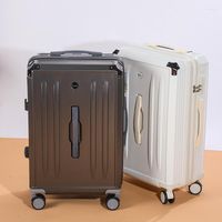 Maletas 2023 Caja de equipaje de alta capacidad Código de viaje Trolley Calidad de moda