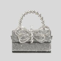 Вечерние сумки роскошные бриллианты в ящик для лука вечерняя сумка дизайнерские бусинки женские сумочки сияние плеча мешка с перекрестным телом маленькие кошельки 230425