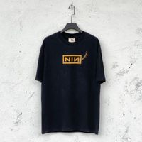 Men' s T Shirts Hip- hop Trendy Nine- inch Nail Limited Pa...