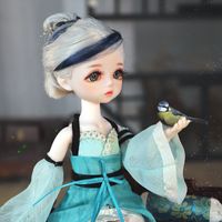 인형 DBS Dream Dream Fairy Chinese 스타일 16 BJD Qins Moon Anime Doll 기계 공동 바디 메이크업 헤어 아이 눈 의류 신발 30cm 230427