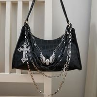 Evening Bags MBTI Y2k Girl Chain Pattern Handbag Summer Subc...