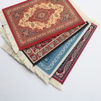 Мышиные навесные запястье отдыхают персидский мини -тканый коврик коврик для ковров