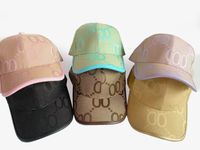 Luxurys Desingers Mektup Beyzbol Kapağı Kadın Kapakları Manempty Nakış Güneş Şapkaları Moda Zamanlı Tasarım Blok Şapka 7 Renk İşlemeli Yıkanmış Güneş Koruyucu Güzel