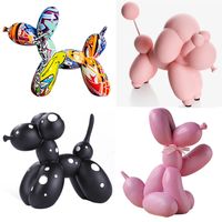 Decorative Objects Figurines Balon Warna warni Patung Anjing...