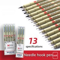 Markers Manga Needle Pen Art Handpainted Hook Line Sketch s ...
