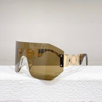 남성 여성을위한 여름 선글라스 2258 스타일 안티 ultraviolet 레트로 플레이트 프레임리스 패션 안경 무작위 상자