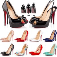 2023 scarpe eleganti con tacchi alti paletti sandali sandali designer di lusso di lusso pompe con punta di punta 8 cm 10 cm 12 cm 35-42