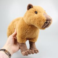 Poux en peluche 33 cm simulation Capybara jouet kawaii en peluche animal doux pour enfants filles 230202