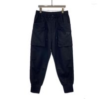 Мужские штаны Yamamoto Y-3 2023ss yohji Автограф множественные карманы y3 брюки карандашом