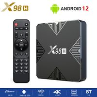 X98H Android 12 TV Box Allwinner H618 Dual Wifi6 2. 4G 5G 4K ...