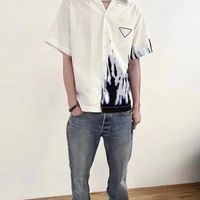 Designer mens polos Short sleeve T- Shirts Breathable materia...