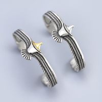 12Pcs Retro Aggressiveness Powerful Eagle Feather Opening Br...
