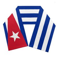 Bufandas Cuba bufanda gratis Nombre de nombre personalizado Número de equipo LOGO CU Viaje Nación española Ernesto Guevara Flager Cuba Print Po Headgear