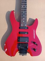 En stock: guitarras eléctricas sin cabeza de alta calidad, diapasón de madera de rosa, cuerpo xilófono de caoba, variedad personalizada de guitarras de calidad, entrega rápida