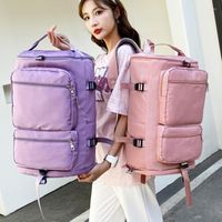 Duffel Bags большой способность женская туристическая сумка повседневная рюкзак