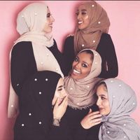 Lenços de lenços de moda bolha de algodão de algodão sadrugada xale lamace crooffetle pérola embrulhada falard pashmina muçulmana hijab 190 100cm