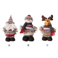 クリスマスの装飾装飾品ギフトサンタクロース雪だるまの木のおもちゃ人形家のエンフェイツde natalchristmas