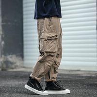 Мужские брюки японская уличная одежда модные грузы 22ss весенняя осень случайные распуты