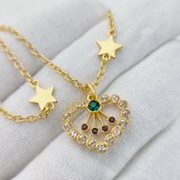 Anhänger Halskette Mode Halskette für Frauen feiern tägliche hochwertige Schmuck Goldfarbe Herz Bijoux