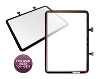 iPad 10 2022 iPad의 원래 터치 스크린 디스플레이 디지타이저 10th A2757 A2696 Tablet PC 교체 LCD 화면 부품 블랙