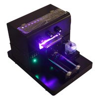 Impresoras Pekai A4 LED UV Impresora UV Máquina de impresión de plataforma de tamaño pequeño para bolígrafos de villancicos de plástico