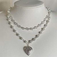 Colgante s hada hada hada núcleo victoriano victoriano perla cristal de perlas y2k joyería indie pixie hada rosario collar 0206