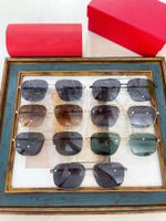 Lunettes de soleil pour hommes pour femmes Lunettes de soleil de mode de vente Mentide Gafas de Sol de Sol UV400 avec boîte de correspondance aléatoire 0359