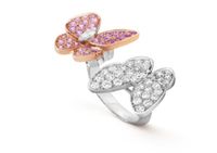 anello di trifoglio classico anelli di nozze anelli di farfalla diamanti