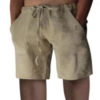 Herren -Shorts Männer Zeichnen loser elastischer Taille Knielänge Jogginghose Männliche Sommerkleidung Streetwear