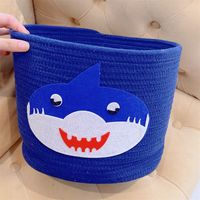 Aufbewahrungskörbe koreana Ins Kinderspielzeug Aufbewahrungskorb Basketwäsche Gewebe Aufbewahrung Bucket Desktop Snacks Aufbewahrungskorb Sonnener