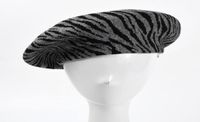 Mützen 2021winter Baskenhüte für Frauen Herbst Winter Warm Hat Mode Female Zebramuster Strick Korean Retro Painter8514263