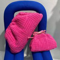 Bolsos de noche Bolsas de embrague de mujer Luxury Dames Bolsos de diseño de hombro Moda de toalla rosa Bolsas Crossbody 230208