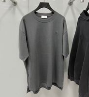 Designer de moda masculina camiseta de alta qualidade marca bordado feminino de manga curta de cola redonda de algod￣o camisetas polo tamanhos europeus m-xxxl