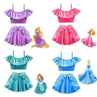 Clothing Sets Kids Baby Girls Little Mermaid Ariel Princess ...