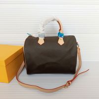 High Quality classic women leather handbags bags 30cm female...