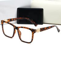 Gafas de sol de moda para hombres versage gafas de lectura de gafas de sol para mujeres sombras de dise￱ador marco de leopardo claro gafas cl￡sicas gafas de sol dise￱ador para hombres