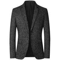 Mens Suits Blazers Erkekler Marka Ceket Moda İnce Sıradan Katlar Yakışıklı Maskulino İş Ceketleri Çizgili Üstler 230209