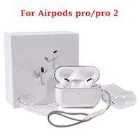 Para AirPods Pro 2 Air Pods 3 Aurices AirPod Bluetooth Accesorios de auriculares Silicona Solidal Cubierta protectora Caja de carga inal￡mbrica Apple
