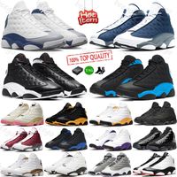 Com Box Men Basketball Shoes 13s Blue Del French Del Sol Obsidian Black Cat Hyper Royal criado Starfish Cap and Gown 13 Trainers Sports Sports Sneakers
