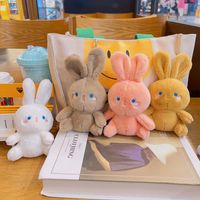Rabbit doll wholesale rabbit mascot cute plush toy doll key ...