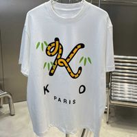 Camiseta de manga corta de verano Camiseta Mujeres Ken Diseñador Designer Amantes de la camiseta Round Neck Tee Fashion Swint Sweatshirt 4xl 5xl