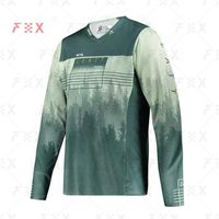 Camicie ciclistiche Tops Mountain Bike Team Downhill Jersey MTB Offroad DH Bicycle Locomotive Shirt Cross Country Leatt Racing Jersey 230213