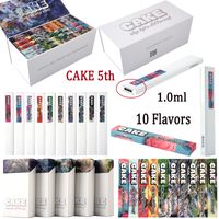 10 Flavors CAKE 5th Disposable Vape Pens E Cigarette Empty 1...