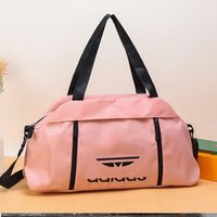 ピンクのスガオの女性と男性旅行袋荷物袋トートバッグショウドラーバッグ高品質のハンドバッグ財布の大容量と手紙プリントスポーツバッグ5カラー0214-24
