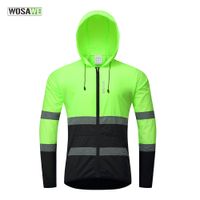 Cycling Shirts Tops WOSAWE Ultralight Reflective Cycling Jac...