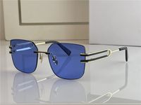 Ретро -очки дизайнерские солнцезащитные очки для мужчин мужские солнцезащитные очки дизайнеры для женщин без оправдания квадратных ложе ноги UV400 Защитные линзы прохладные женские солнцезащитные очки.