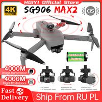 Droni Hgiyi SG906 MAX2 5000MAH DRONE GPS DRONE 4K Camera professionale con 3 360 Asse Evitamento ad ostacoli 906 Max Brushless Quadcopter 230214